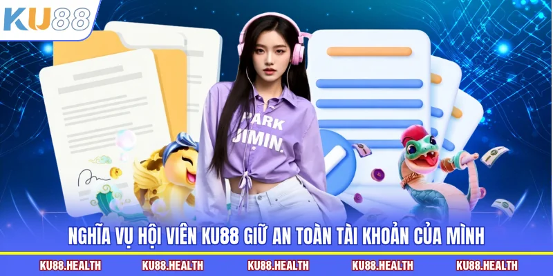 Nghĩa vụ hội viên KU88 giữ an toàn tài khoản của mình